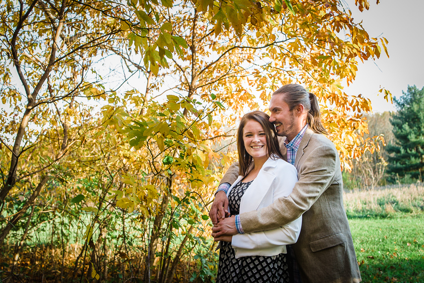 Bristol Private Propety Fall Engagement Photos