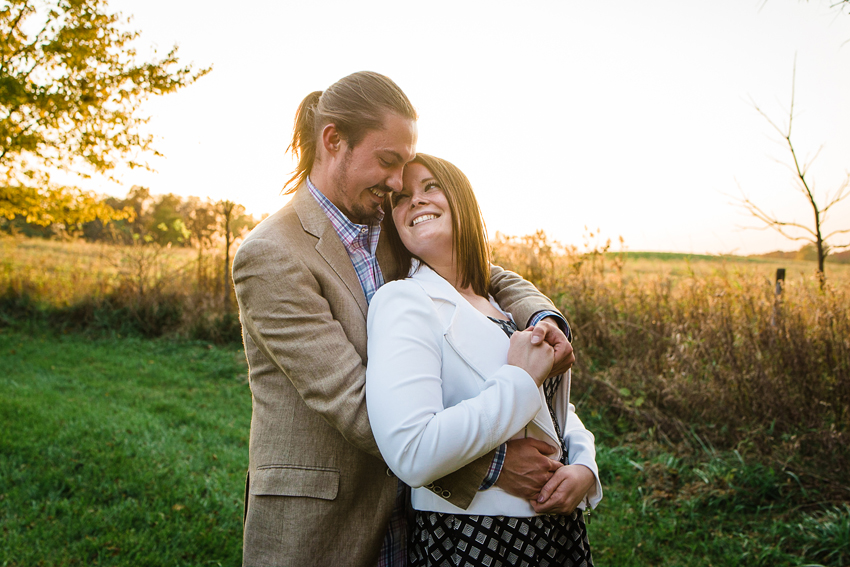 Bristol Private Propety Fall Engagement Photos