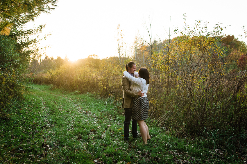 Bristol Private Propety Fall Engagement Photos