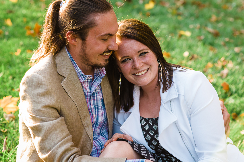 Bristol Private Propety Fall Engagement Photos