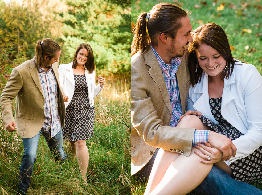 Bristol Private Propety Fall Engagement Photos