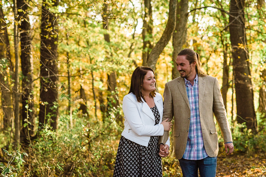 Bristol Private Propety Fall Engagement Photos