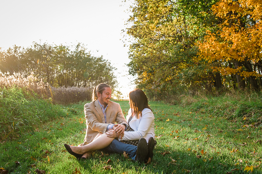 Bristol Private Propety Fall Engagement Photos