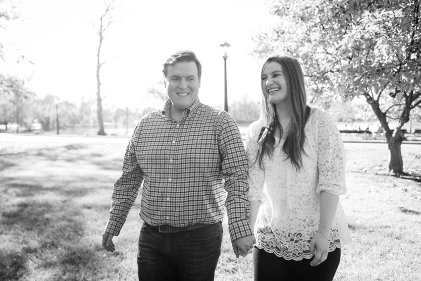 Notre Dame Fall Engagement Photos