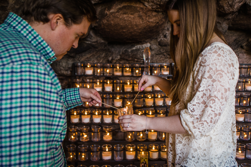 Notre Dame Fall Engagement Photos