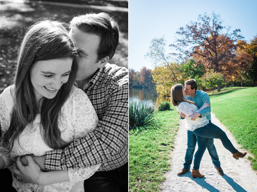 Notre Dame Fall Engagement Photos