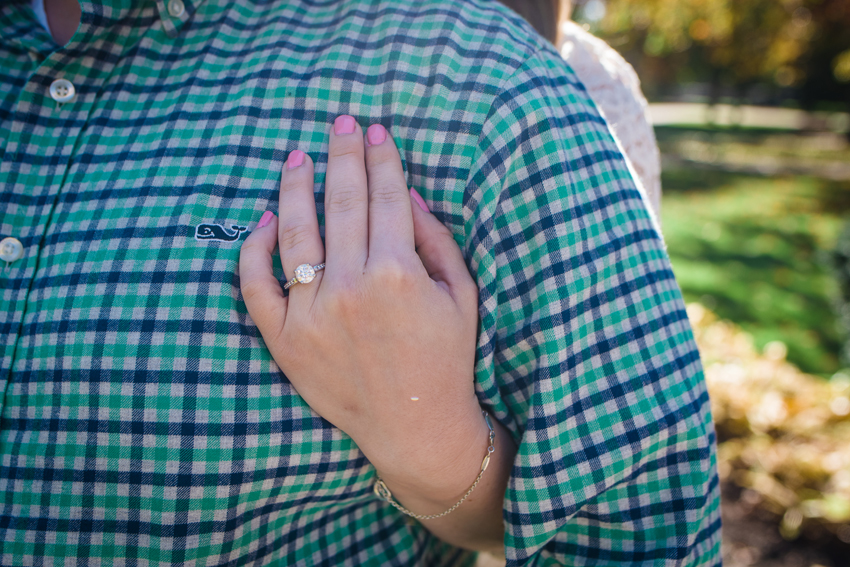 Notre Dame Fall Engagement Photos