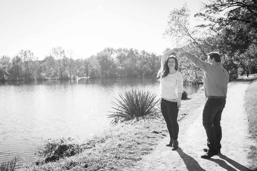 Notre Dame Fall Engagement Photos