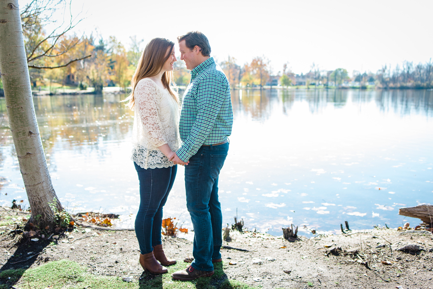 Notre Dame Fall Engagement Photos