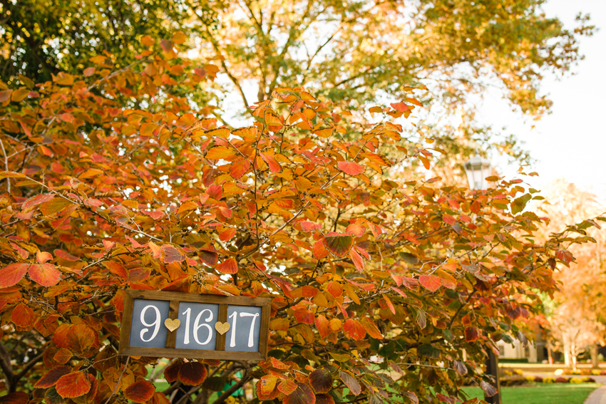 Notre Dame Fall Engagement Photos