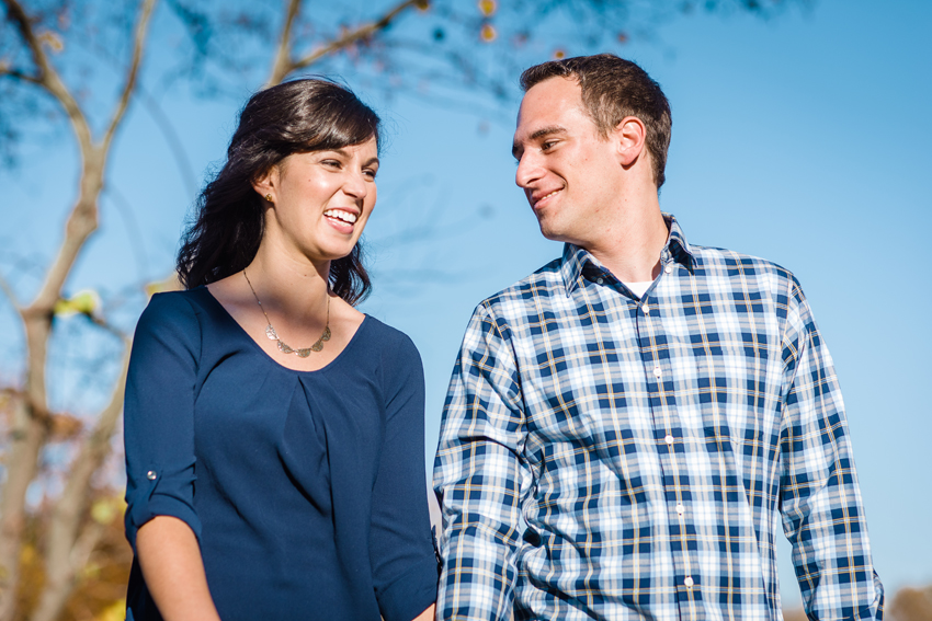 Notre Dame Fall Engagement Photos