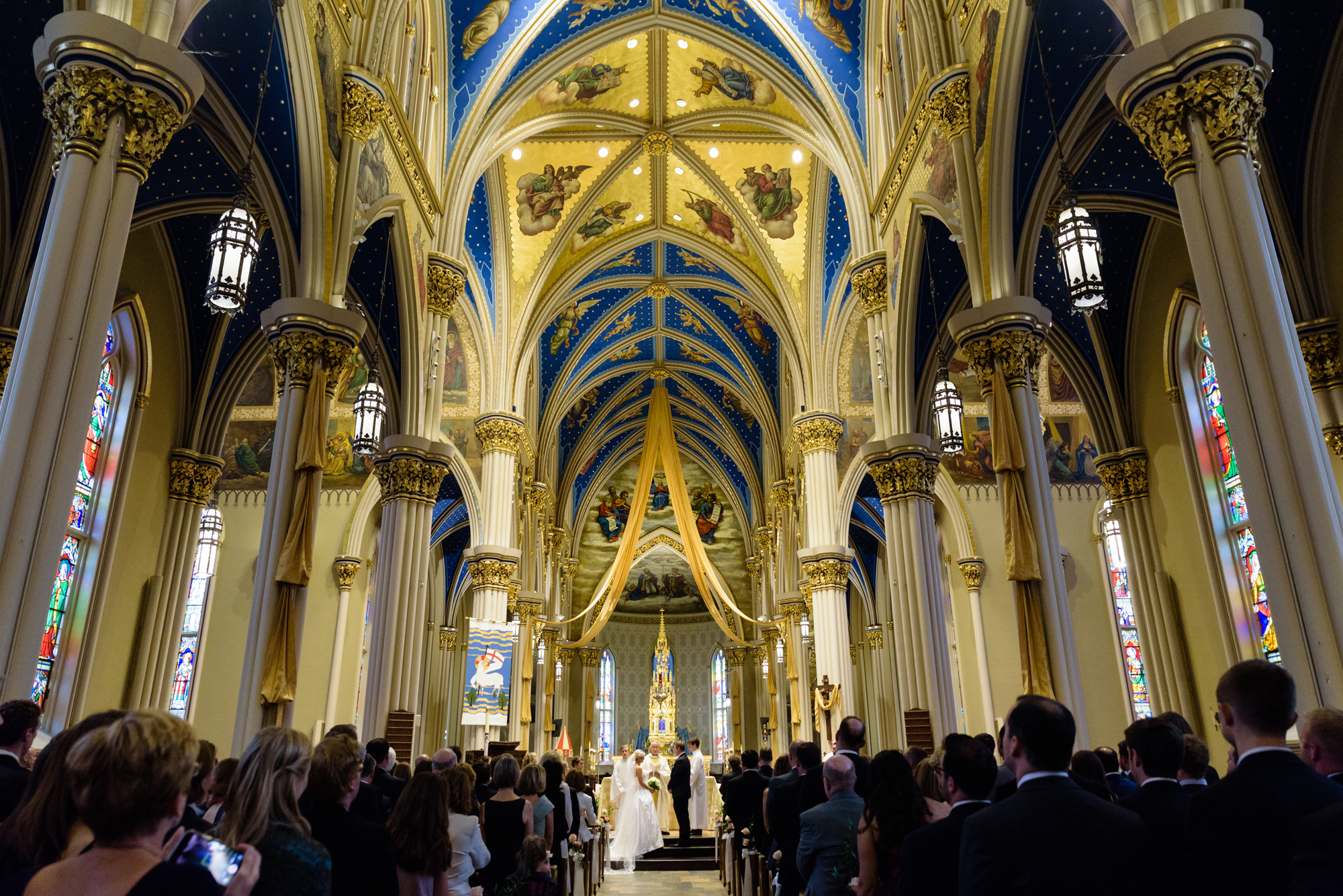 ceremony at the Basilica of the Sacred Heart on the campus of the University of Notre Dame