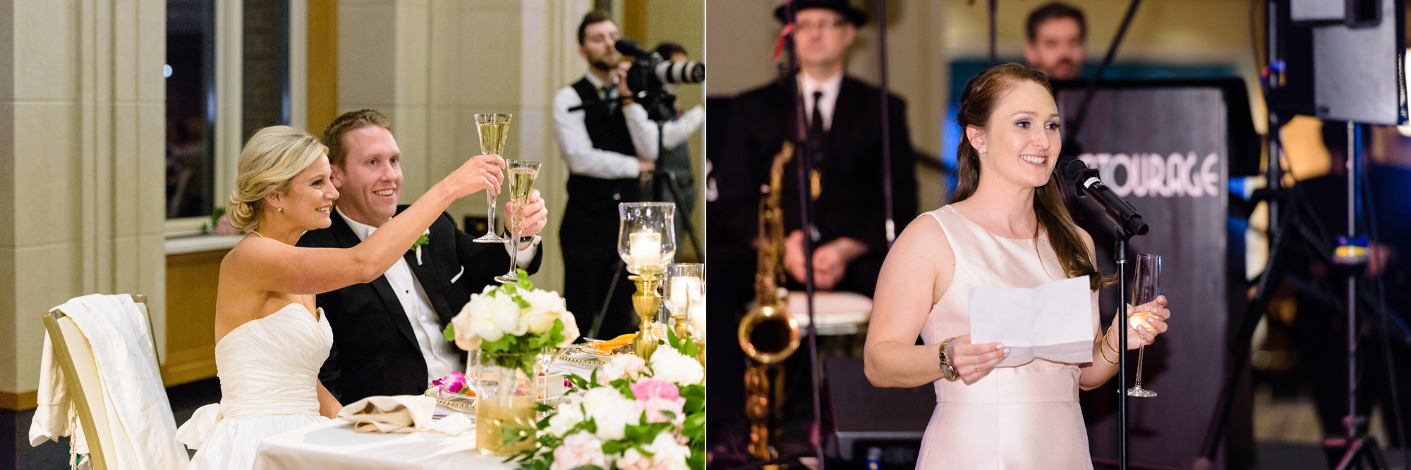 Maid of Honor at Dahnke Ballroom on the campus of University of Notre Dame