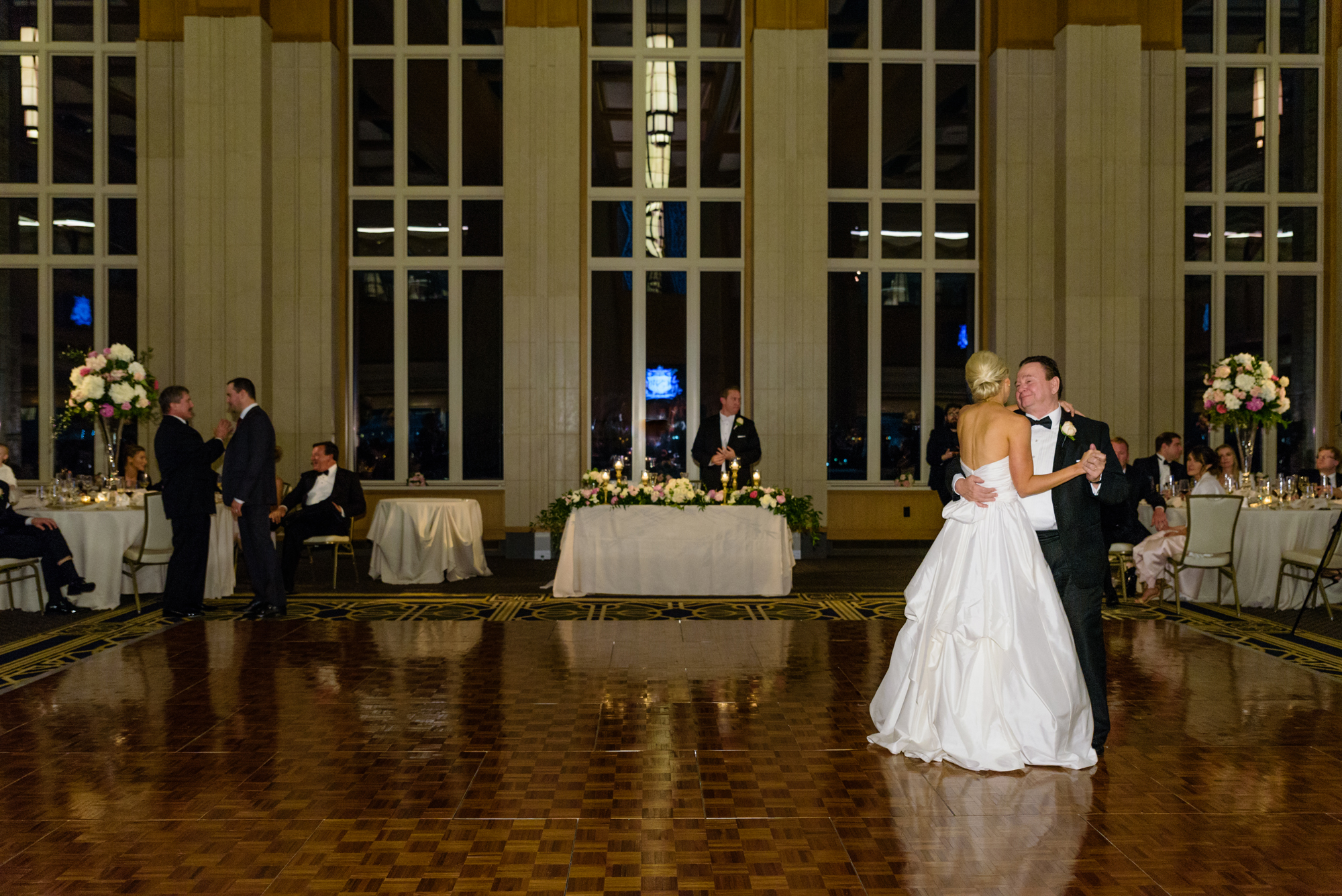 Father Daughter dance at Dahnke Ballroom on the campus of University of Notre Dame