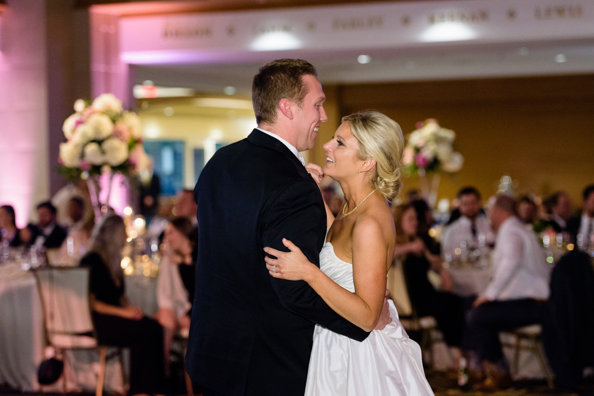 First dance at Dahnke Ballroom on the campus of University of Notre Dame