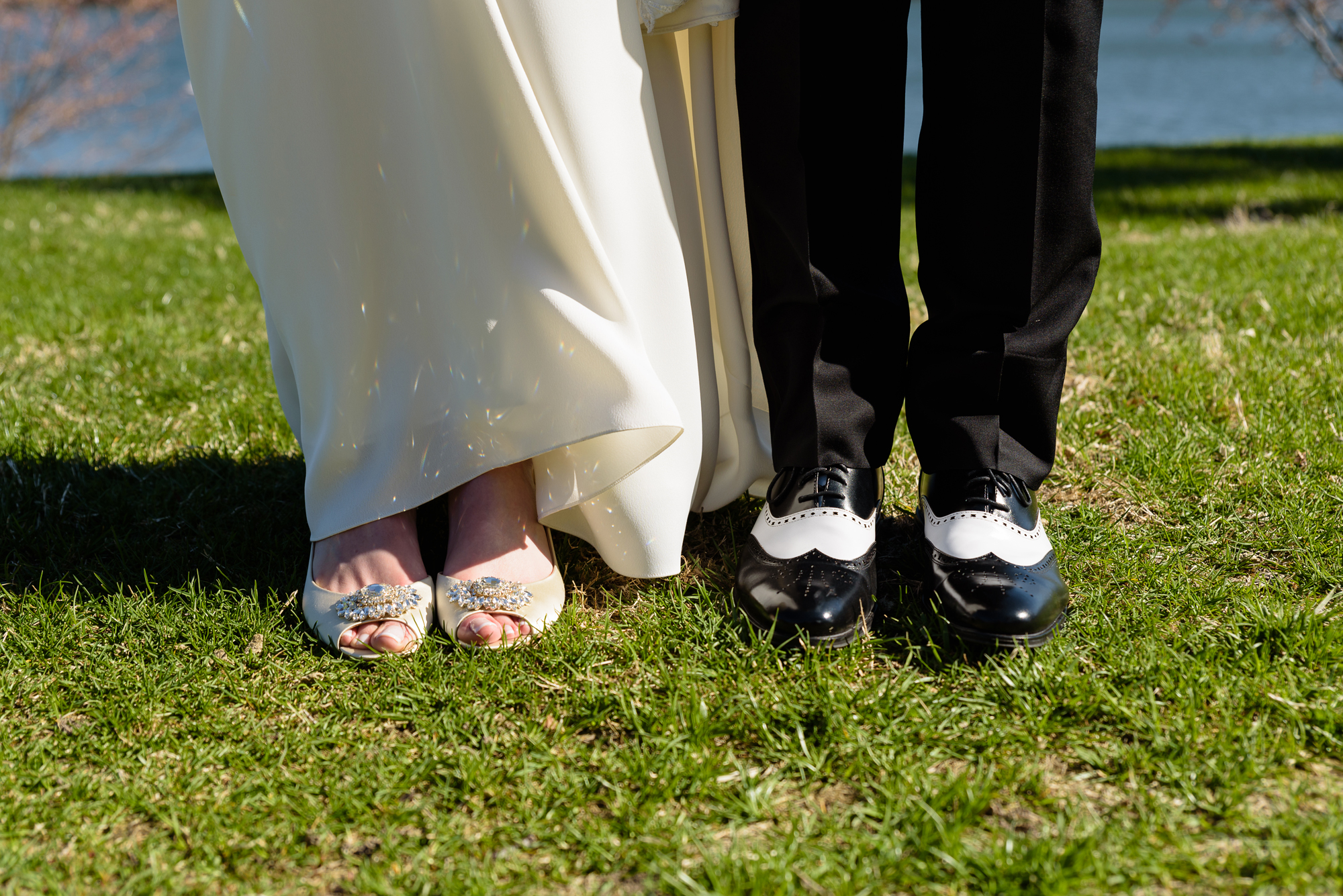 Bride & Groom wedding shoes