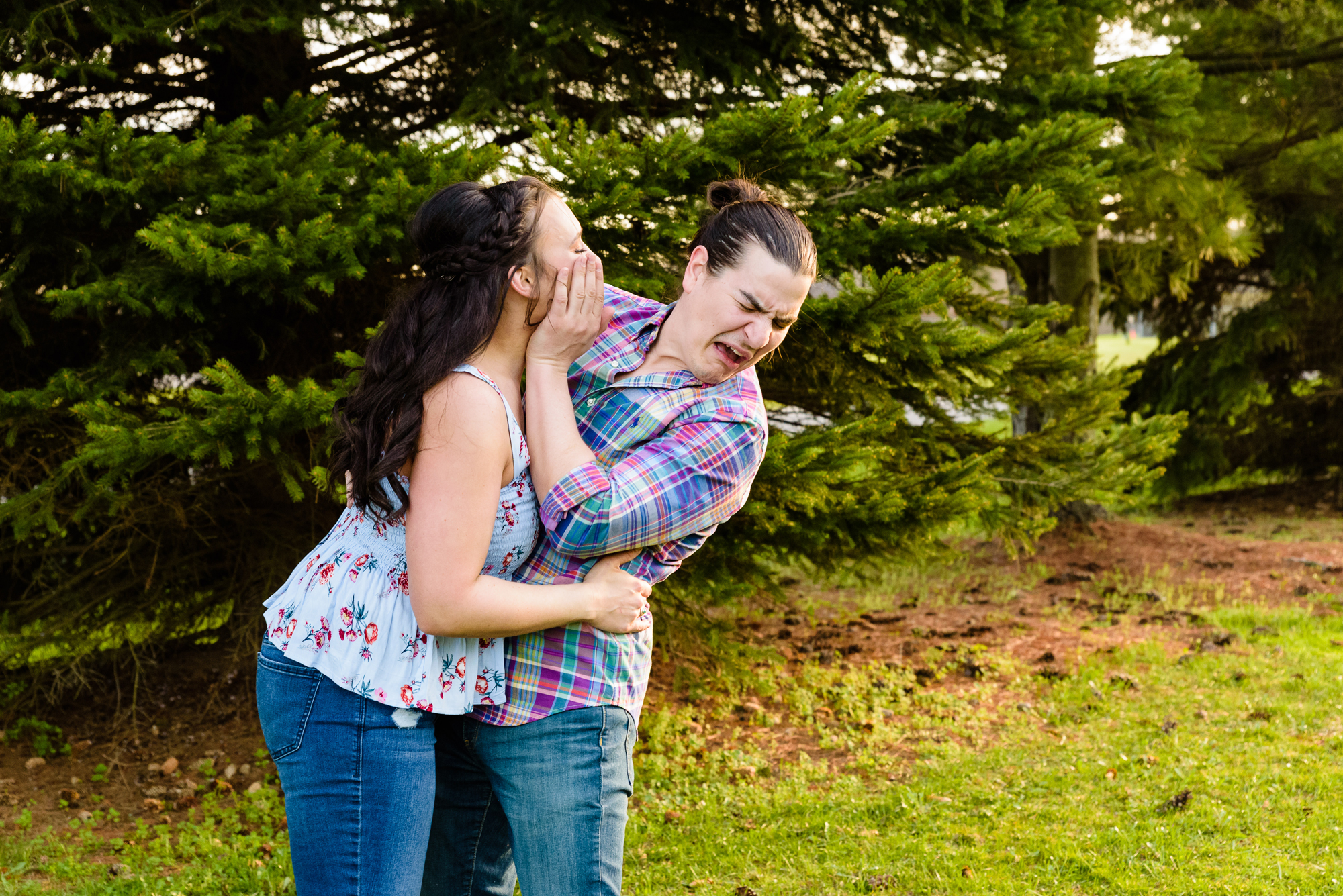 engagement session at St Patrick's Park