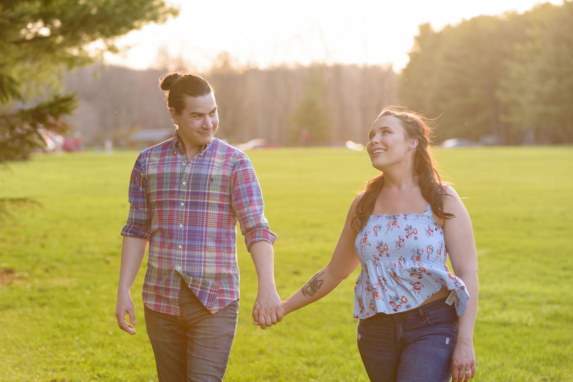 engagement session at St Patrick's Park