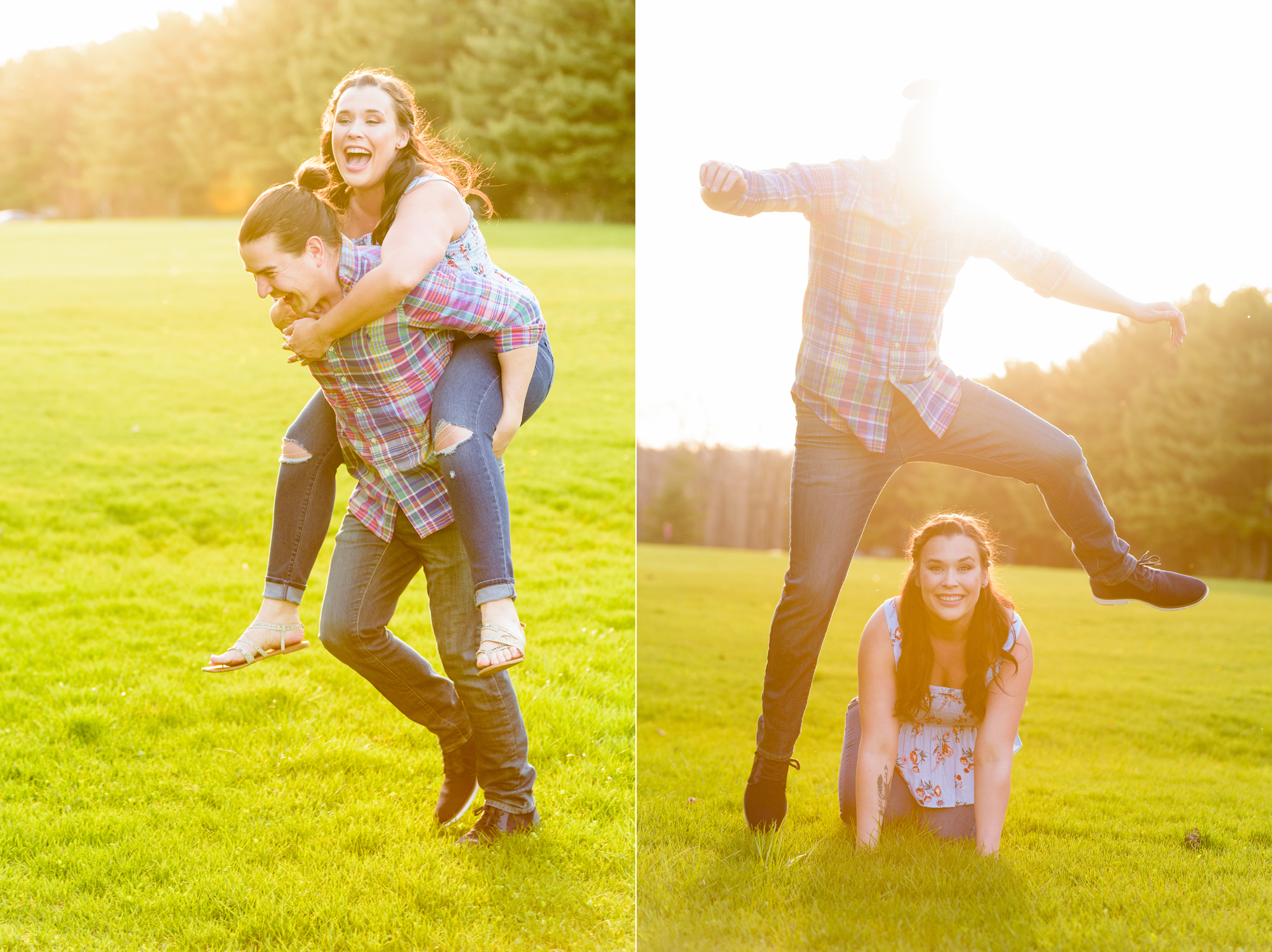 engagement session at St Patrick's Park