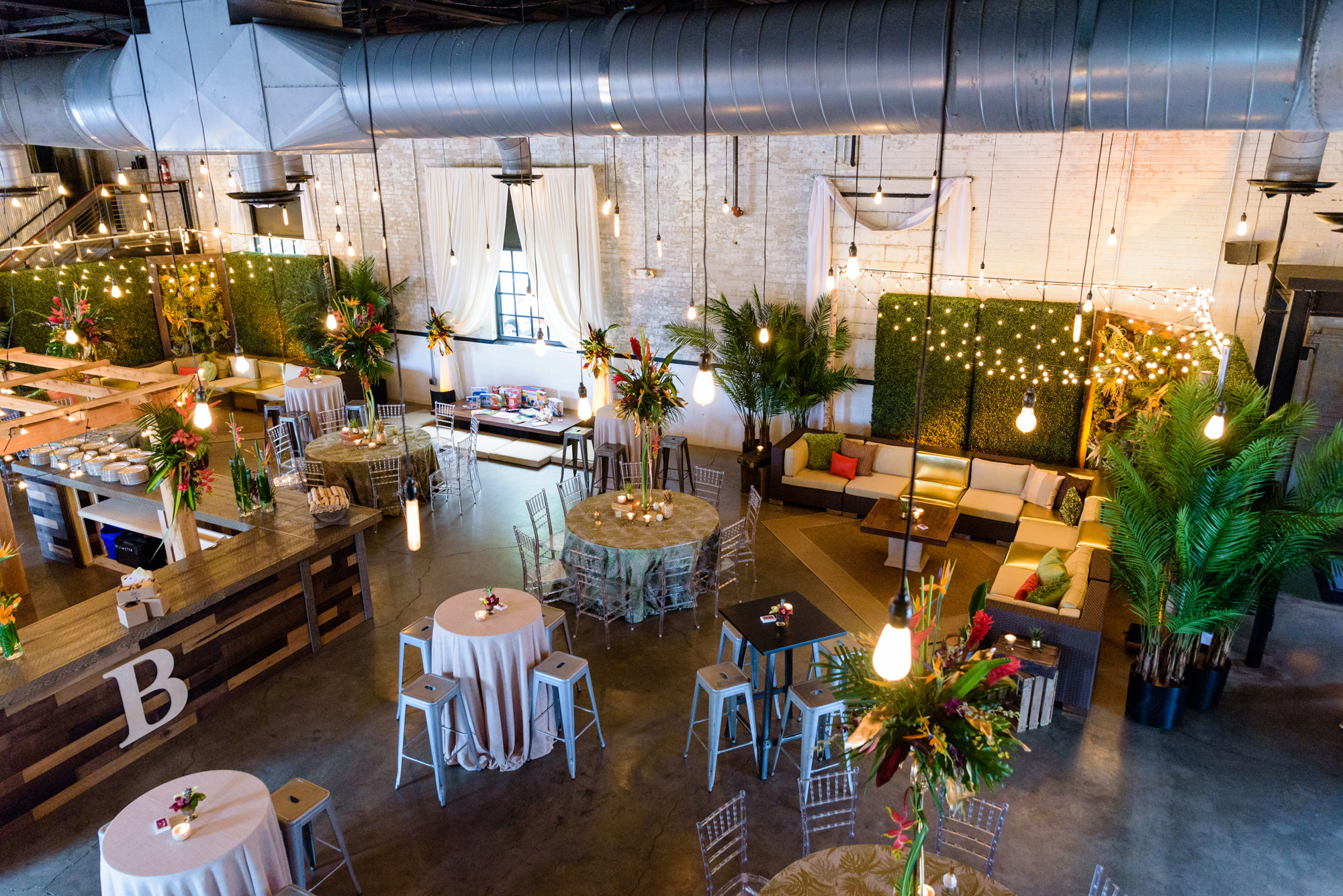 Havana Nights themed wedding reception at The Brick by MichaelAngelos Events