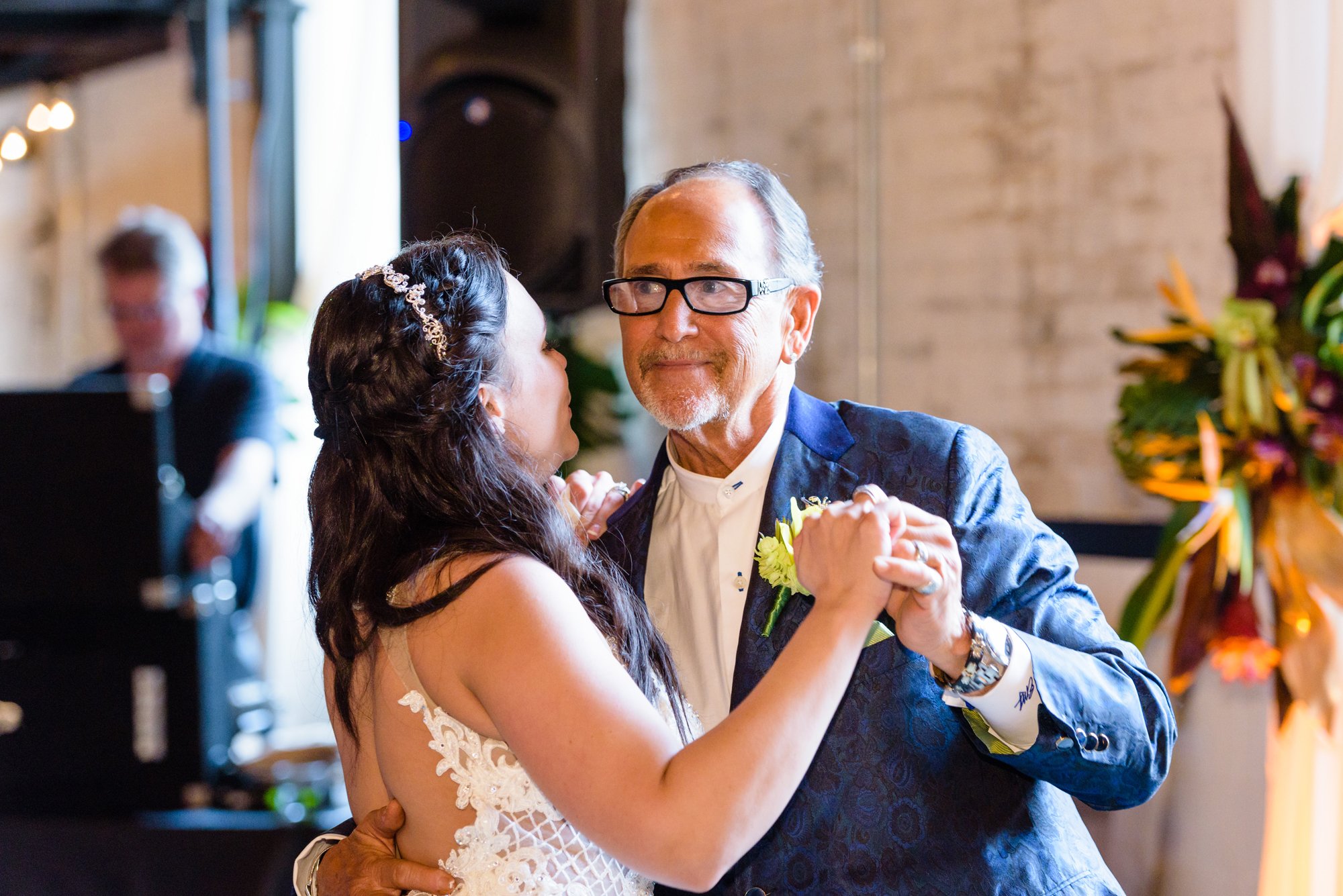 Havana Nights themed wedding reception at The Brick by MichaelAngelos Events : Father Daughter Dance