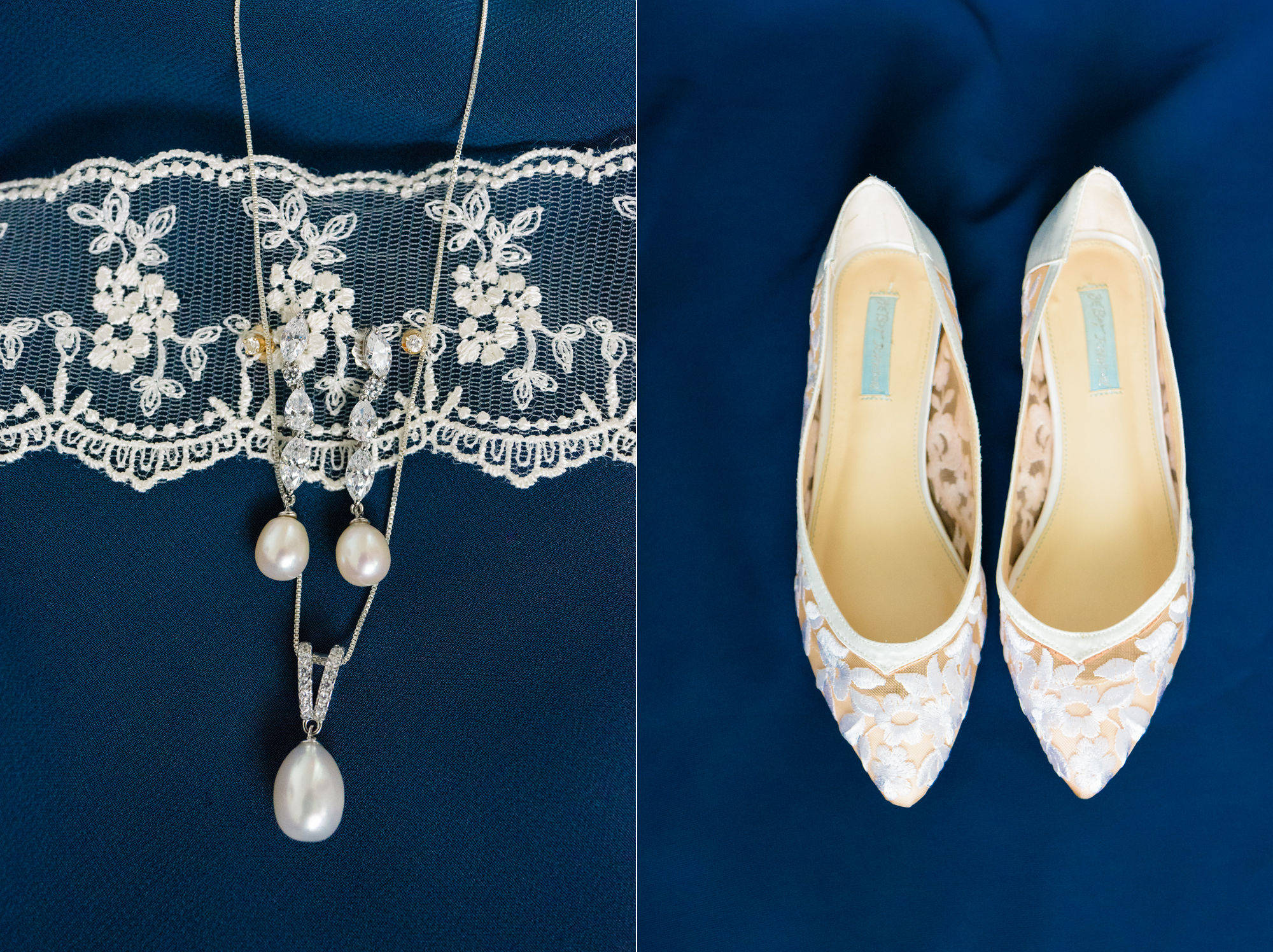 Bride's details for her wedding ceremony at the Basilica of the Sacred Heart on the campus of University of Notre Dame