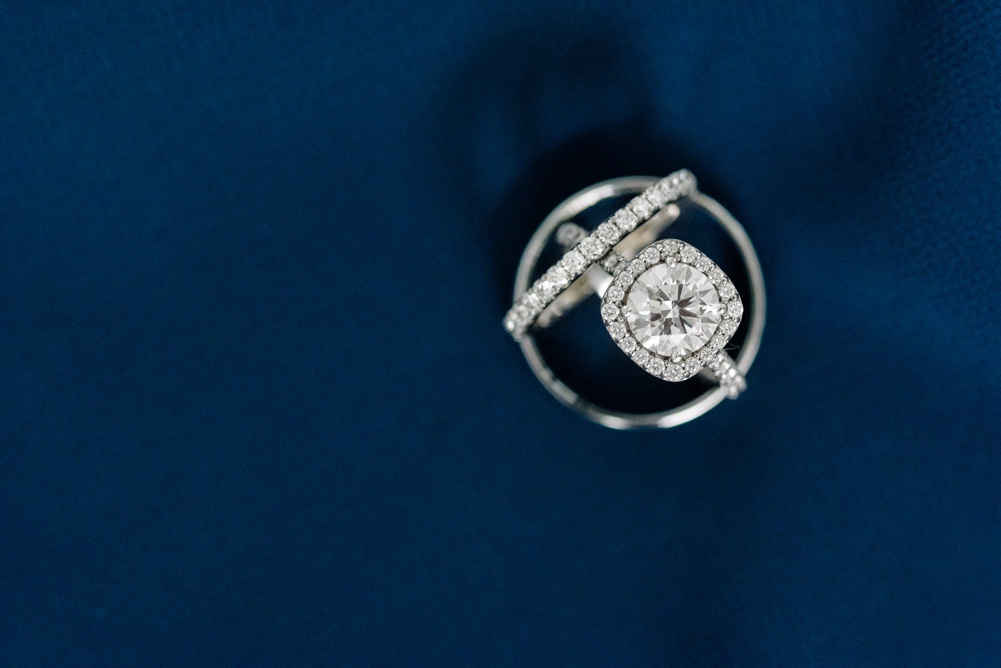 Bride's details for her wedding ceremony at the Basilica of the Sacred Heart on the campus of University of Notre Dame