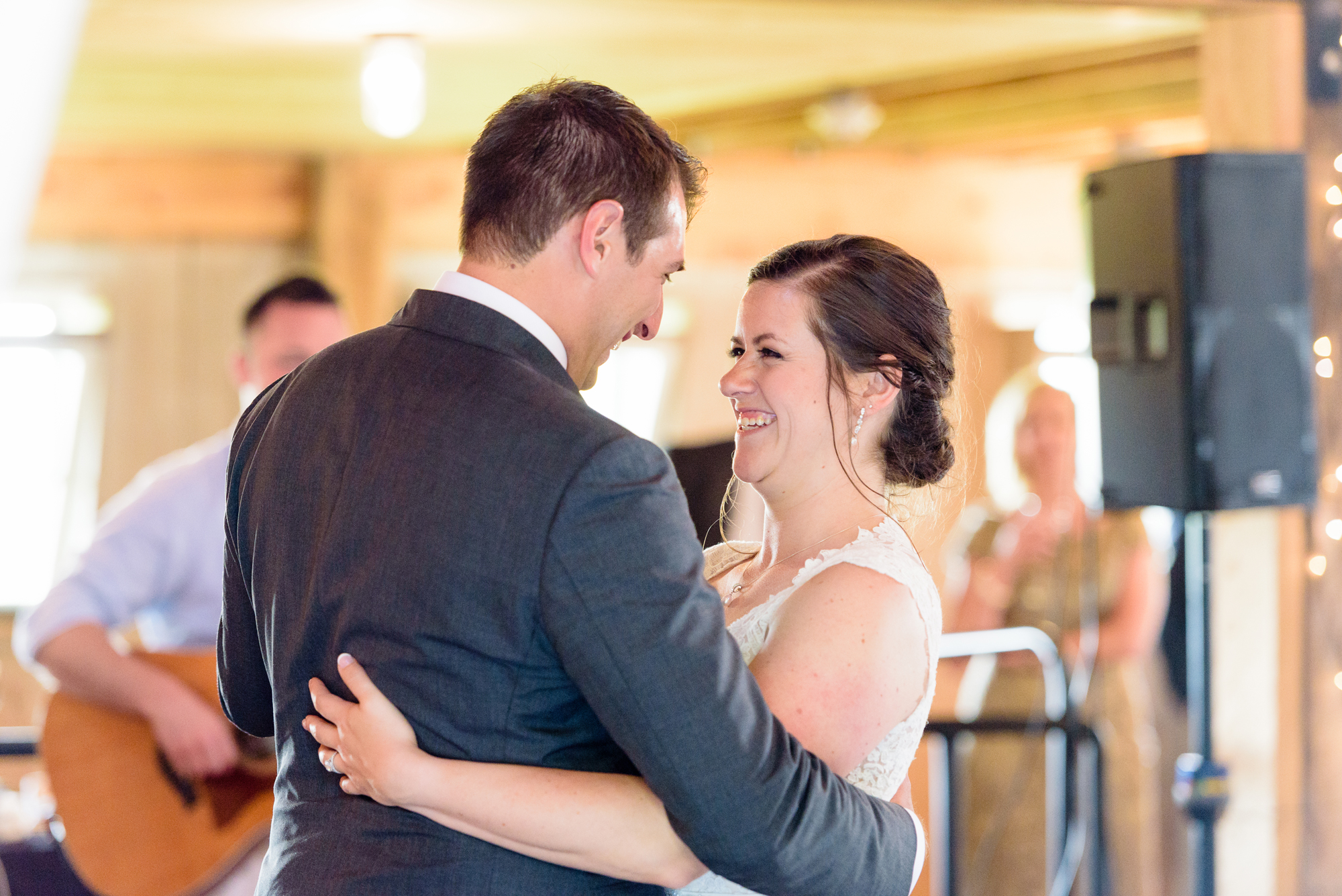 First Dance at a Wedding reception at the Homestead 1835