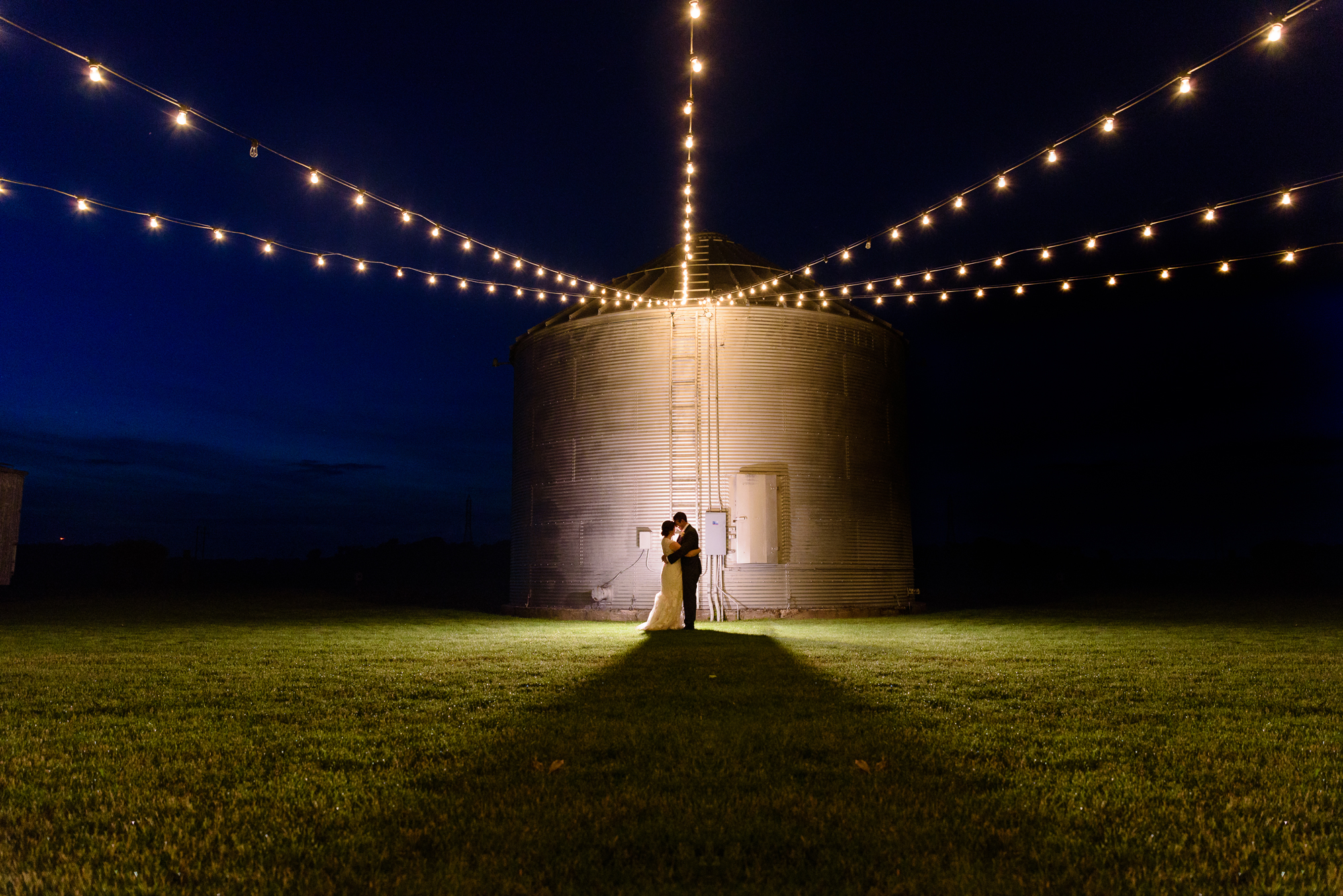 End of the Night shot at a Wedding reception at the Homestead 1835