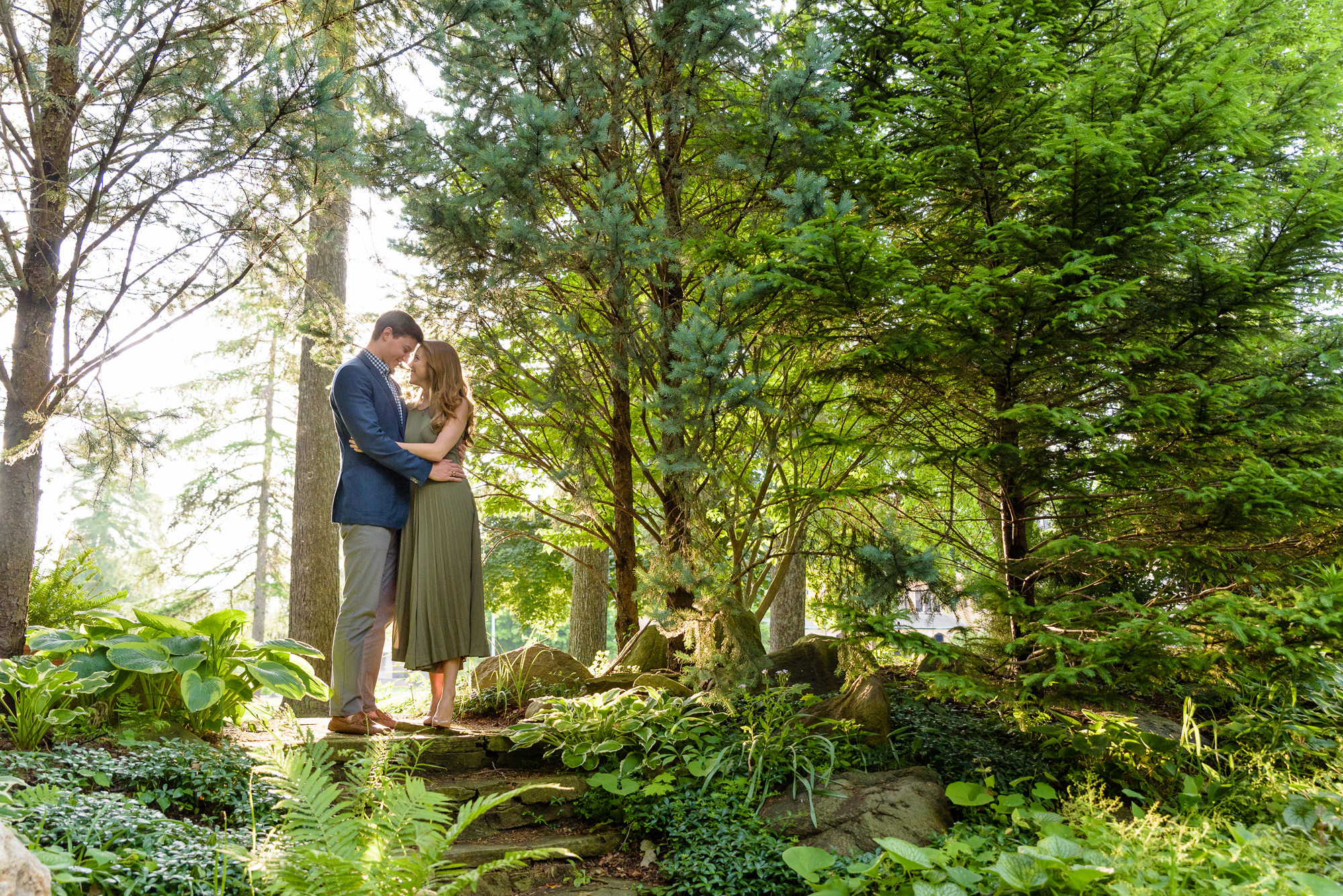 Engagement session around St. Mary's campus