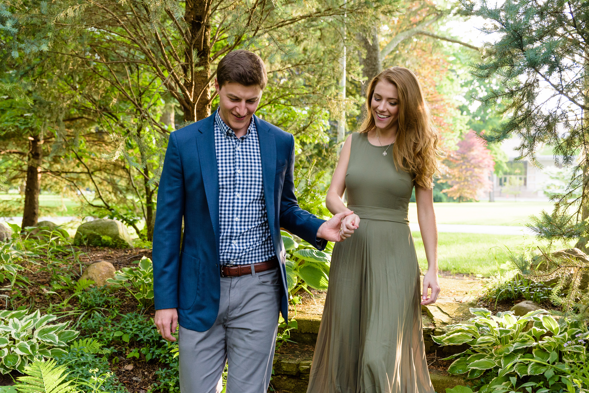 Engagement session around St. Mary's campus