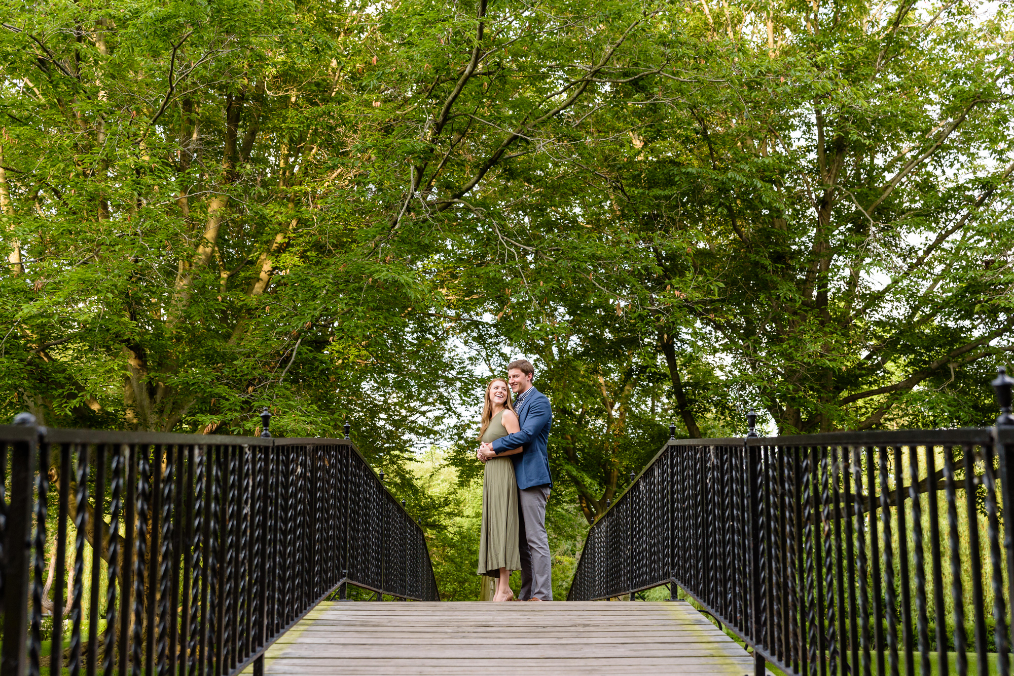 Engagement session around St. Mary's campus