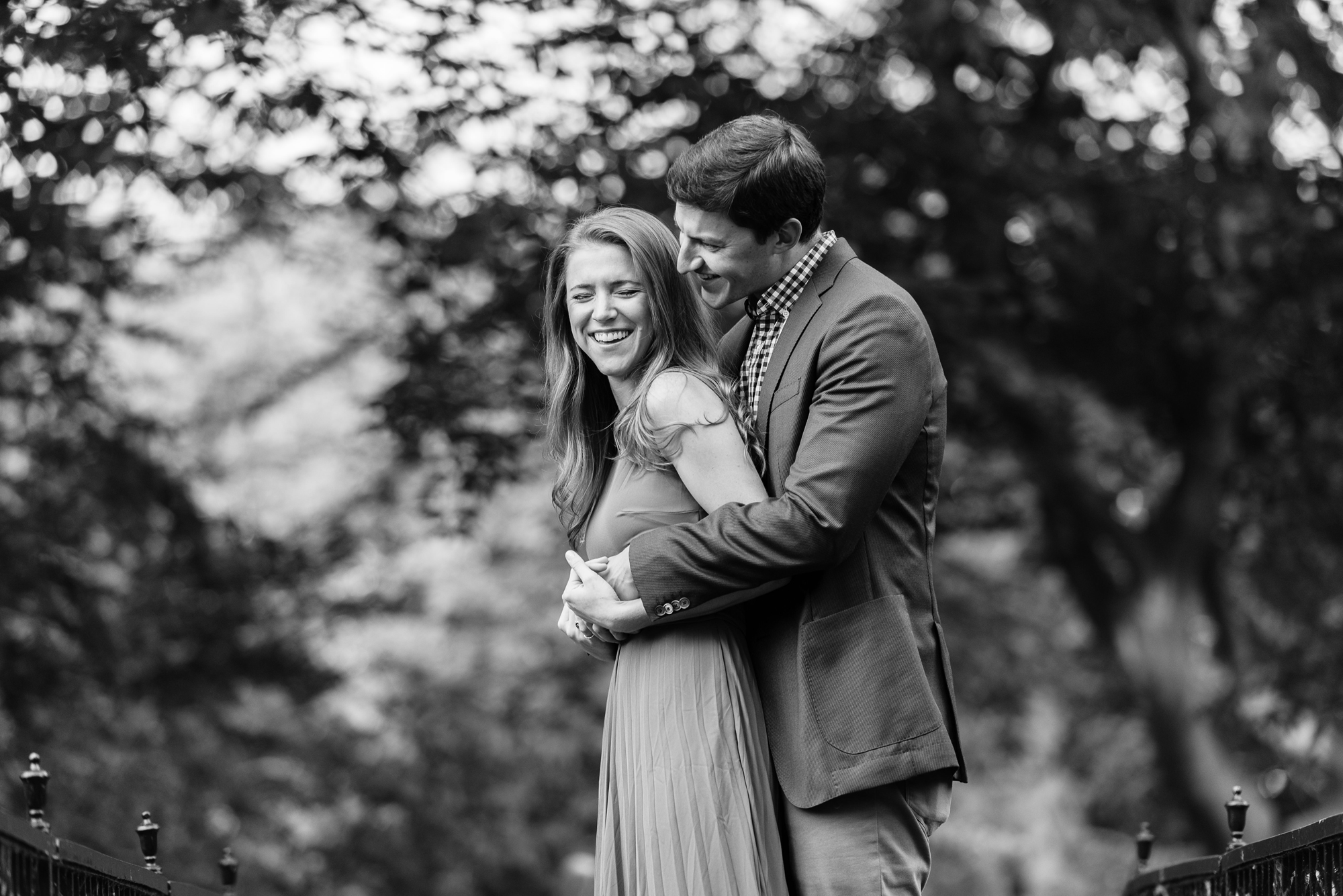 Engagement session around St. Mary's campus