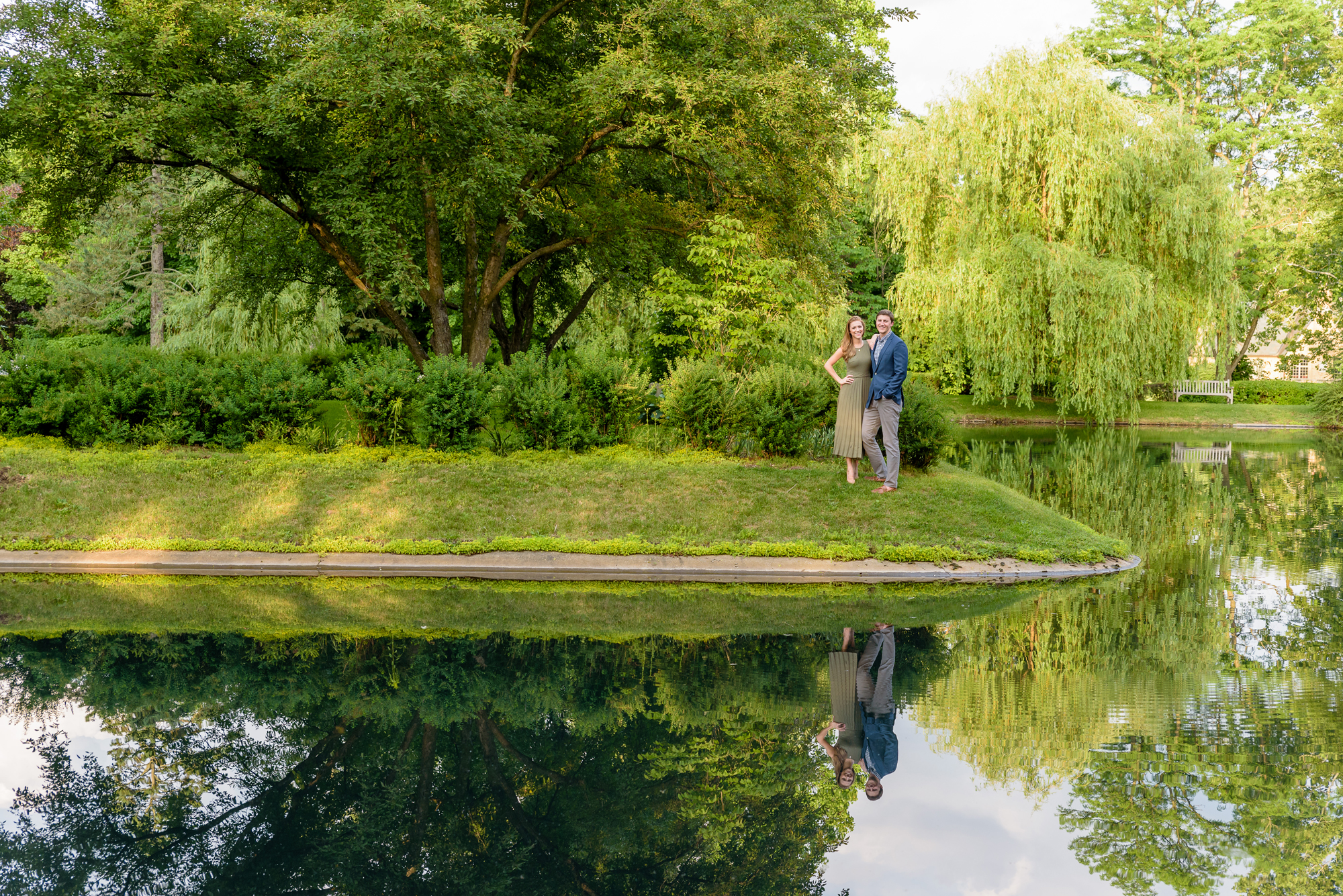 Engagement session around St. Mary's campus