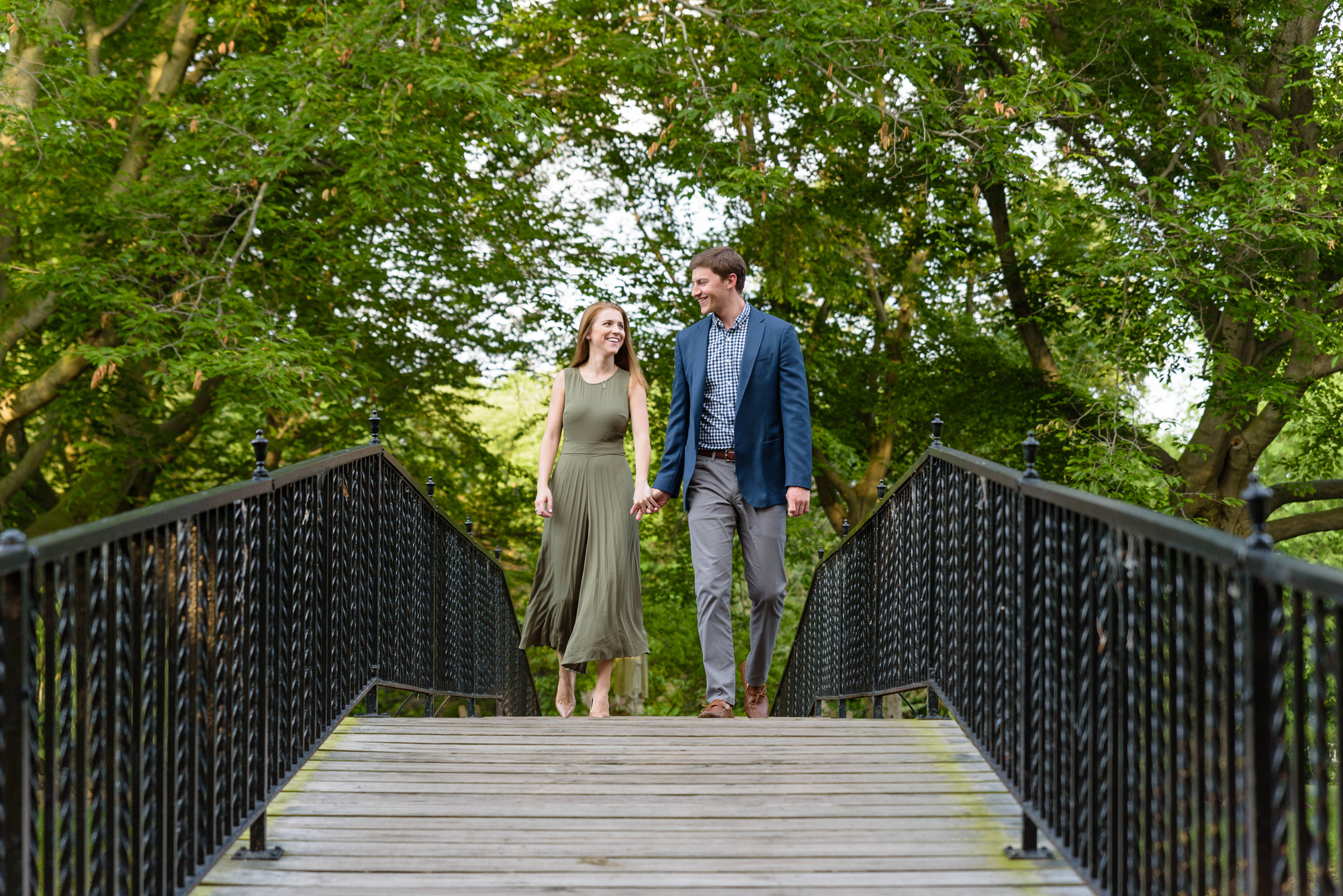 Engagement session around St. Mary's campus