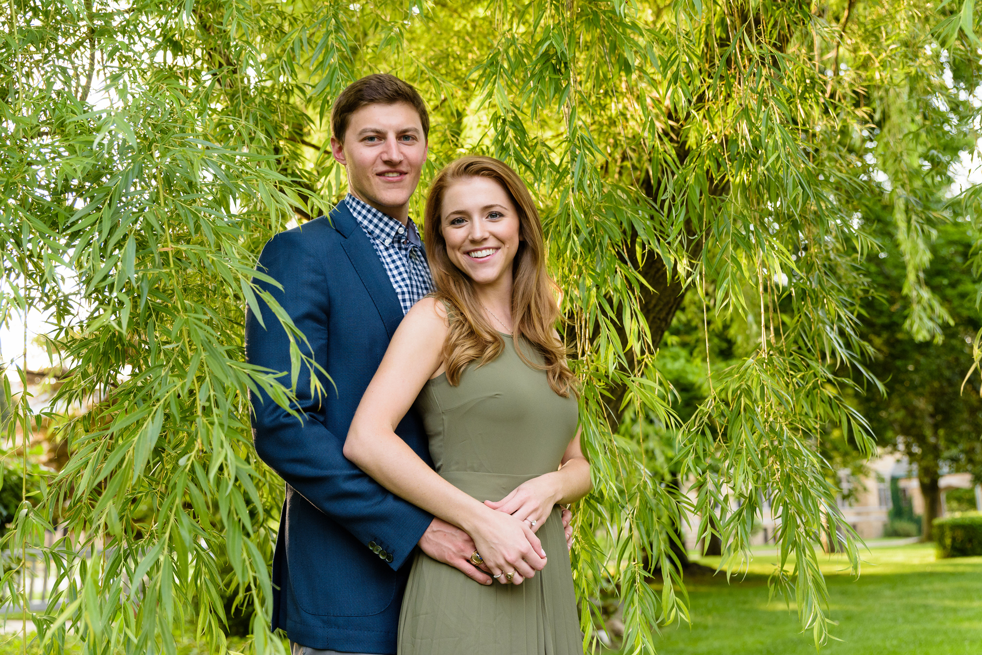 Engagement session around St. Mary's campus