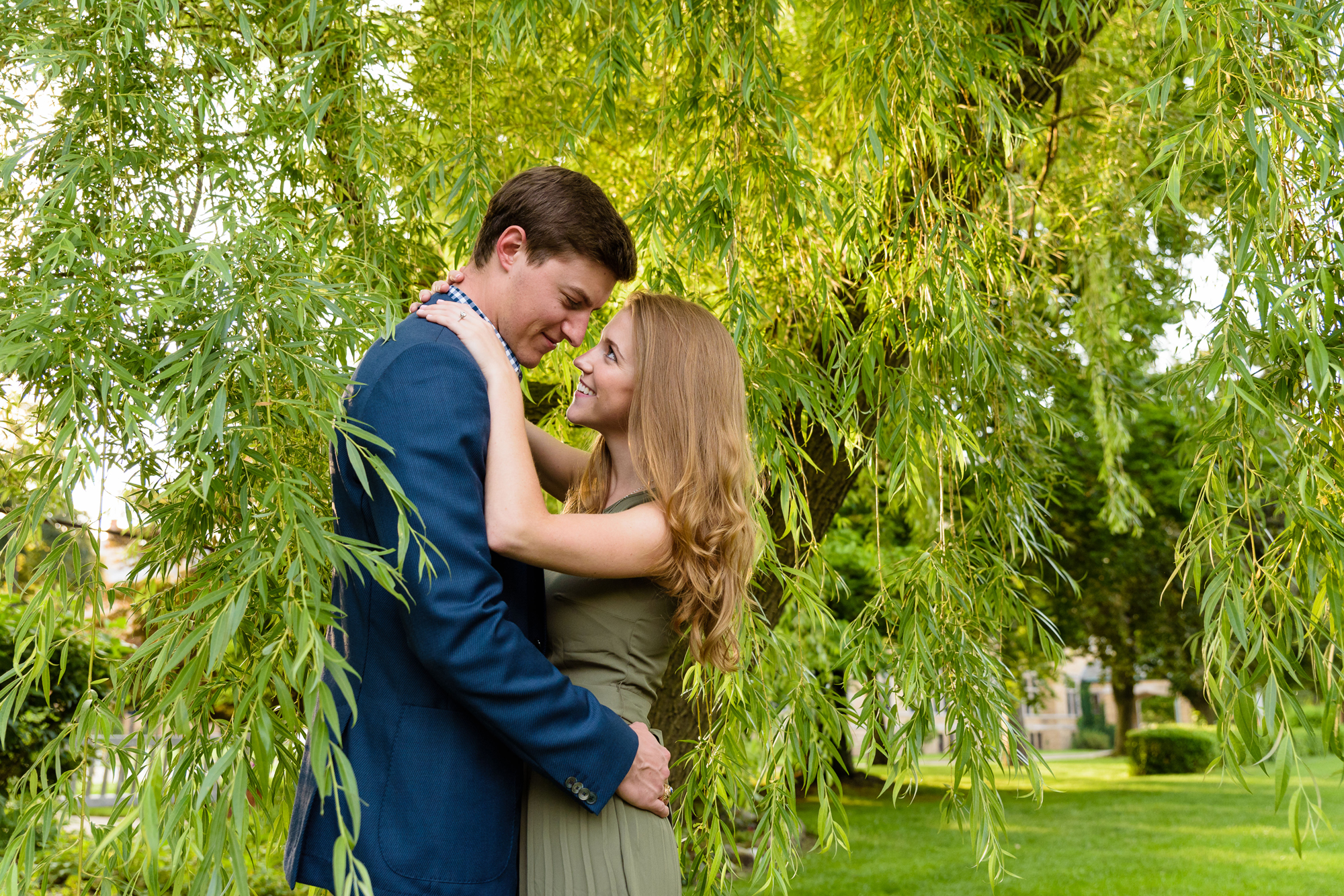 Engagement session around St. Mary's campus