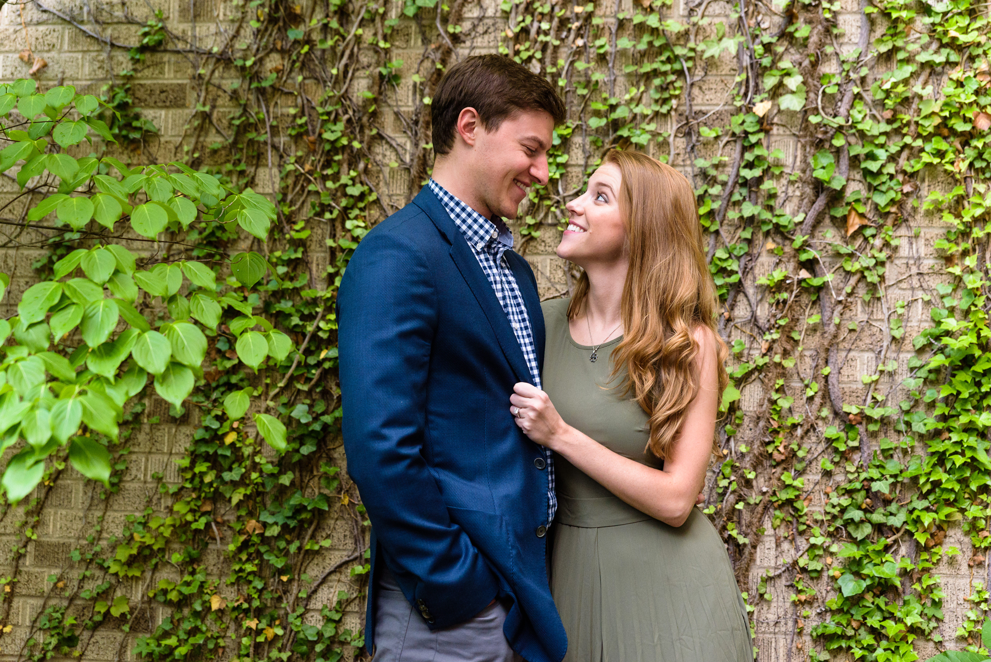 Engagement session around St. Mary's campus