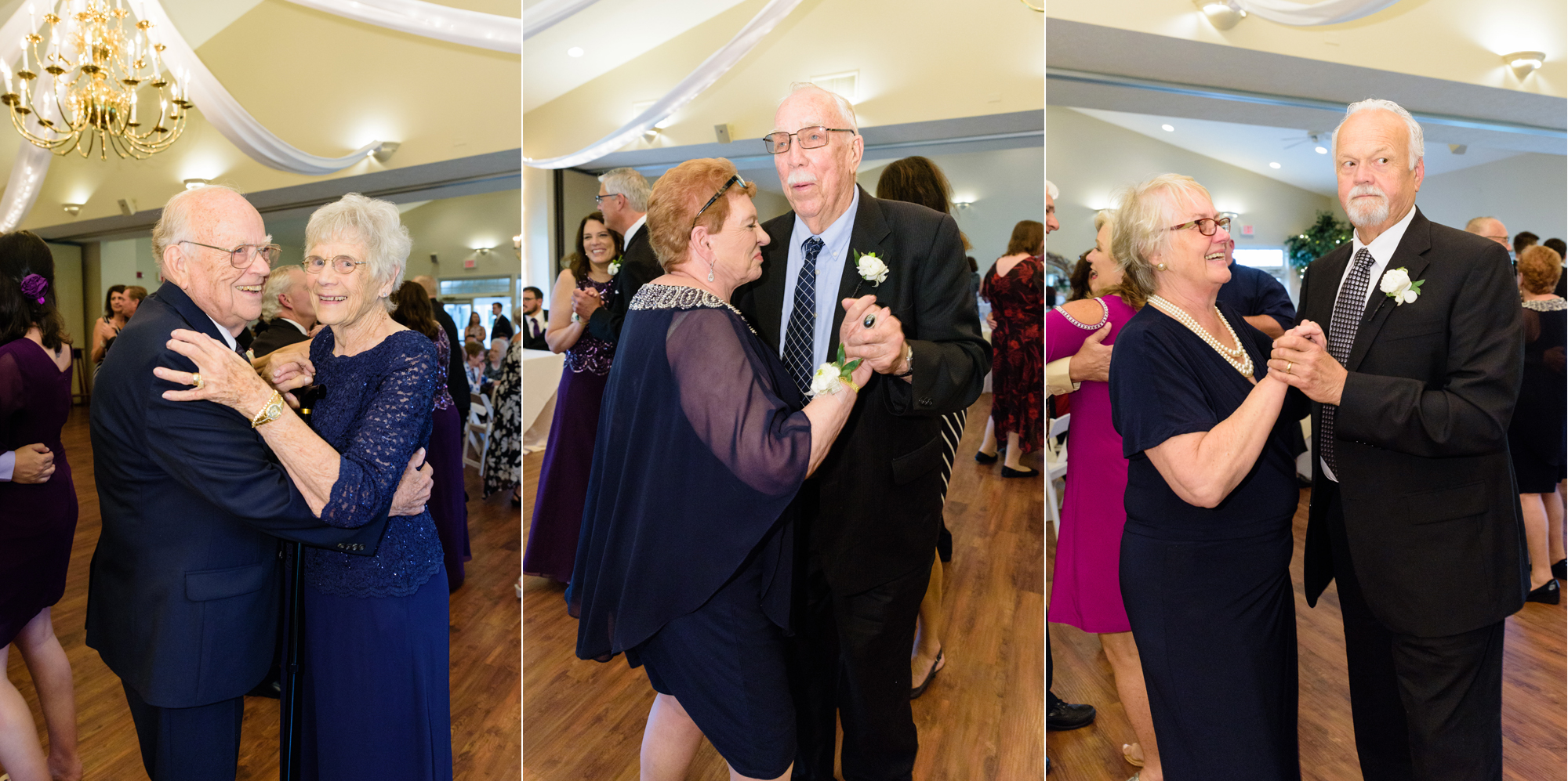 Open Dancefloor at a Wedding Reception at Blue Heron at Blackthorn