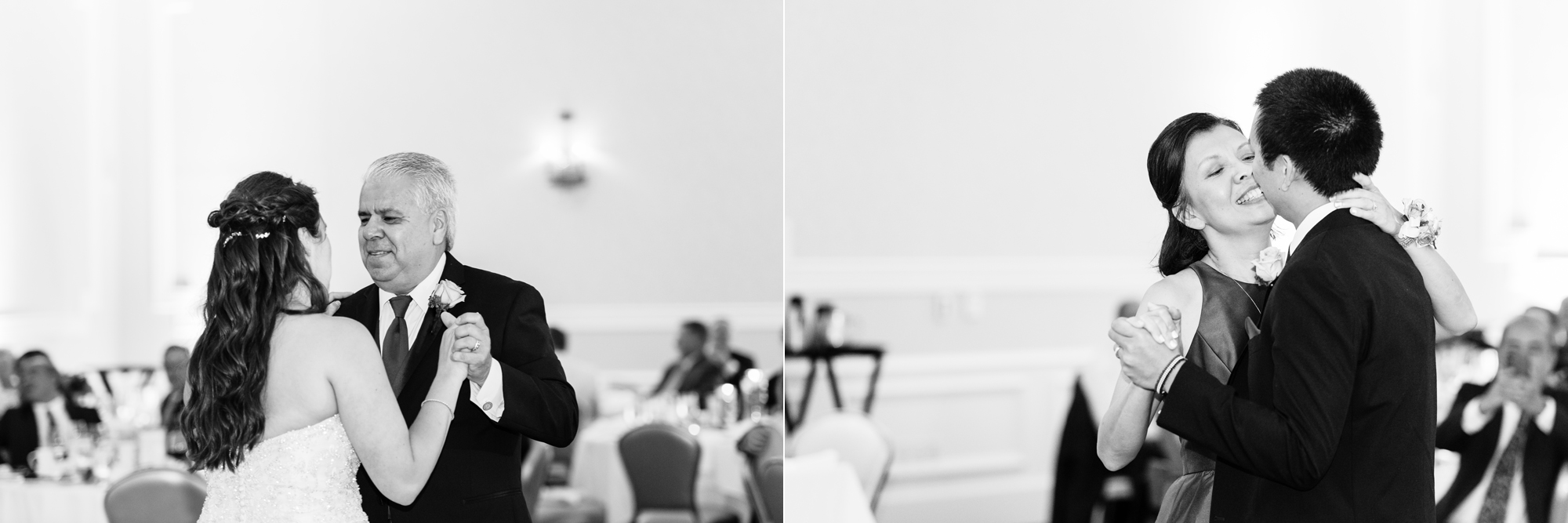 Parent dances at a Wedding Reception at Morris Inn