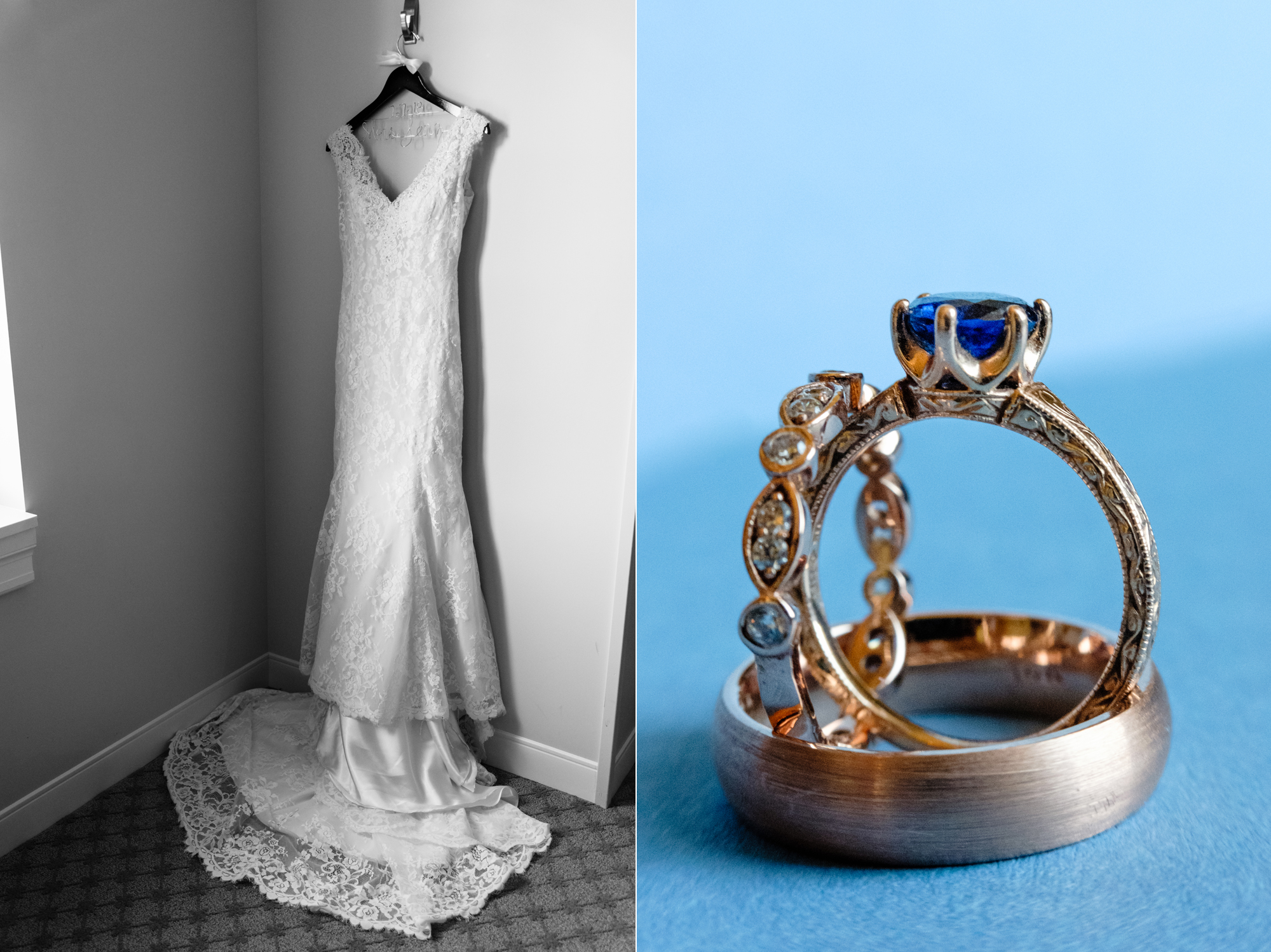 Bride’s Details for her wedding ceremony at the Basilica of the Sacred Heart on the campus of the University of Notre Dame