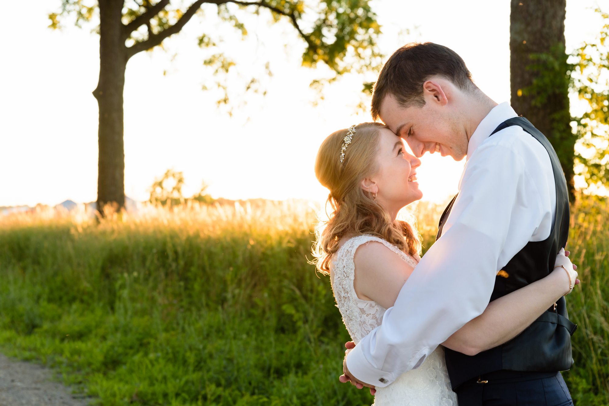 End of the Night photos at a Wedding Reception at Blissful Barn