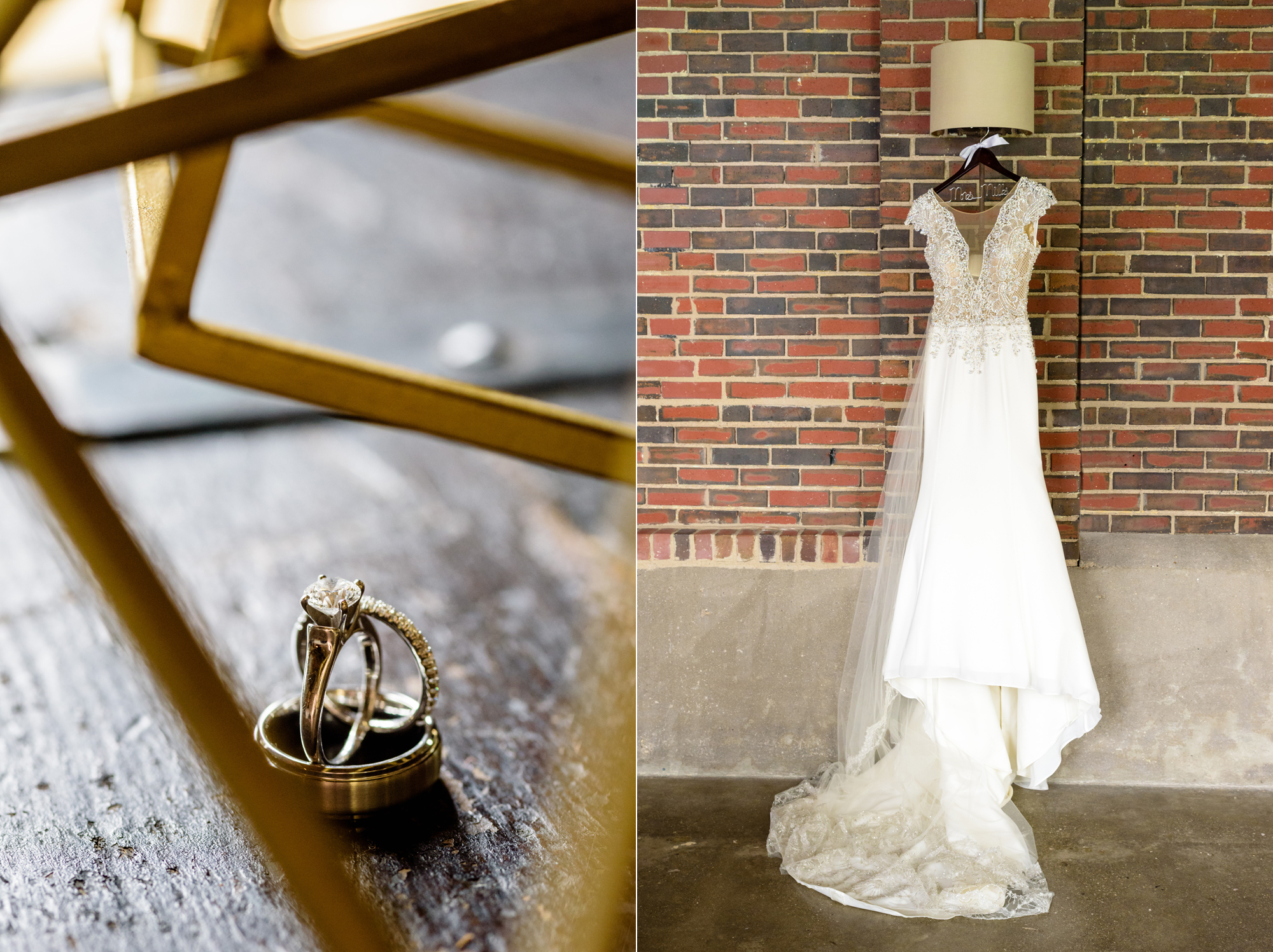 Bride’s Details for her wedding ceremony at the Armory