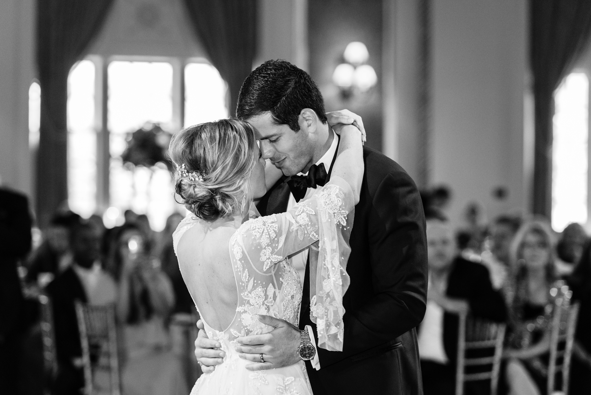 Bride & Groom’s first dance at a Wedding Reception at the Palais Royale
