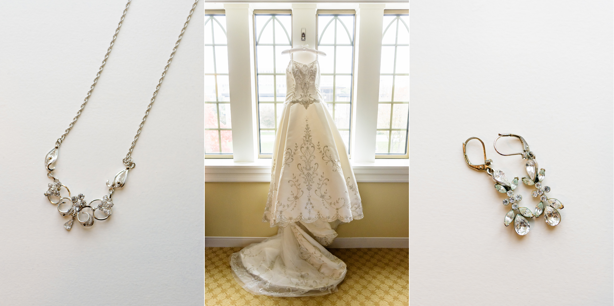 Bride’s Details for her wedding ceremony at the Basilica of the Sacred Heart on the campus of the University of Notre Dame