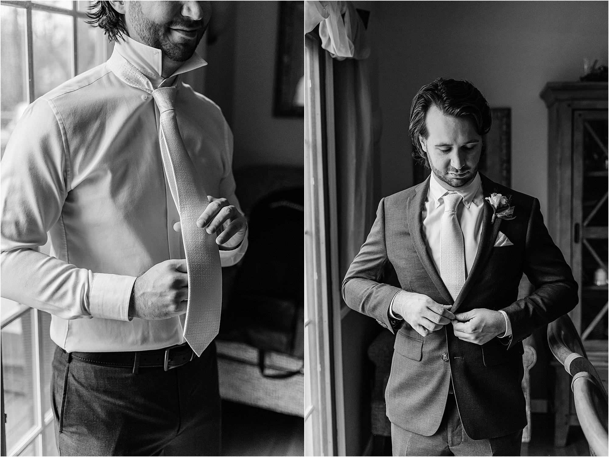 013-Caitlin-Kevin-Katie-Whitcomb-Photography-classic-elegant-notre-dame-winter-wedding-groom-getting-ready.jpg